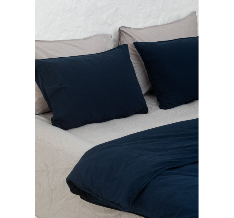 Комплект білизни із вареної бавовни Leglo Mix Grey-Navy4